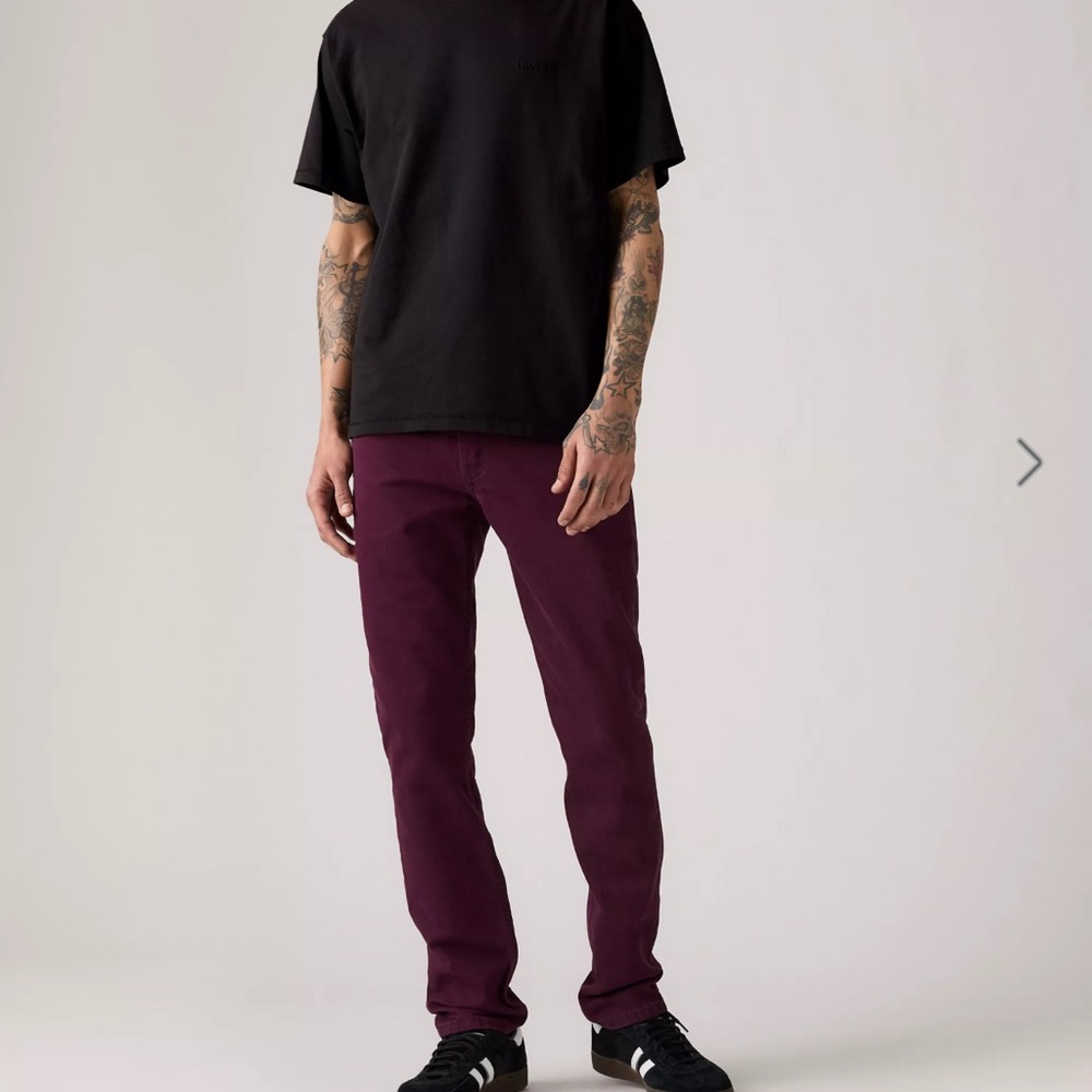 Levi’s 511 Slim Fit Jeans – Men’s 33x32 | Rare Burgundy | Like New